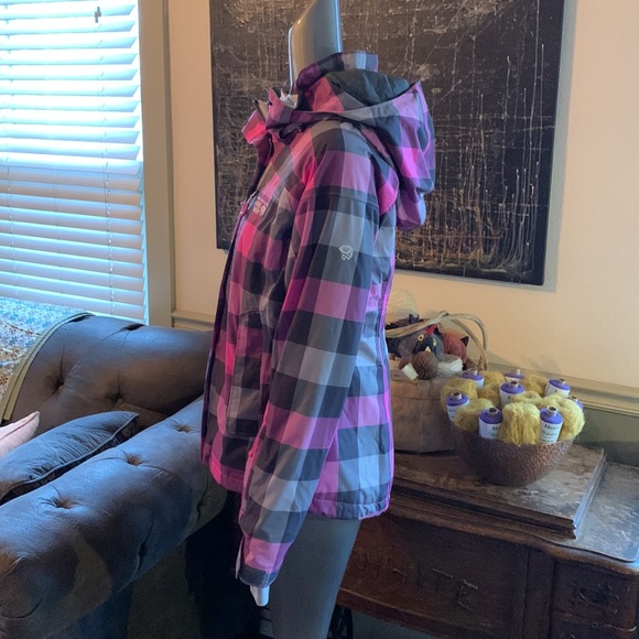 Mountain Hardwear Barnsie Buffalo Plaid Snow Jacket - Picture 5 of 13